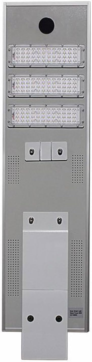 6000W Aluminum Frame LED Integrated Solar Street Light, IP65 Waterproof , Radar Sensor + Light Sensor, Dusk to Dawn Solar