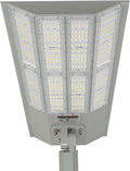 11,000W Aluminum Frame Solar Street Lights Outdoor Motion Sensor, Dusk to Dawn 200000LM with Remote Control
