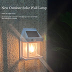 SmartYard 4 Pack Solar Sensor Motion Wall Lights Tungsten Lamps Exterior Porch Lanterns