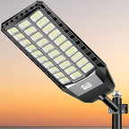 9000W Solar Street Light, 180000 Lumens Dusk to Dawn Street Lights Solar Powered Motion Sensor