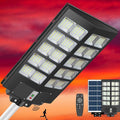 6800W Commercial Solar Street Lights Dusk to Dawn , Motion Sensor, 75000LM for Street with Remote Control