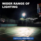1600W Commercial Solar Street Lights Outdoor Waterproof 160000LM Dusk to Dawn