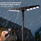 9000W All-in-One Double Side Solar Street Light Road Path Motion Sensor Parking a lot IP65 Waterproof