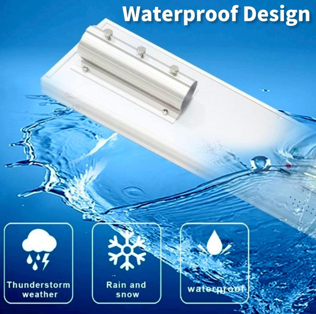 5000W Solar Powered Street Light Outdoor, Waterproof Solar Parking Lot Lights Commercial Motion Sensor LED Flood Lights with Remote