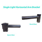 Single Spoke Arm Bracket Square/Round Base