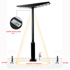 9000W All-in-One Double Side Solar Street Light Road Path Motion Sensor Parking a lot IP65 Waterproof