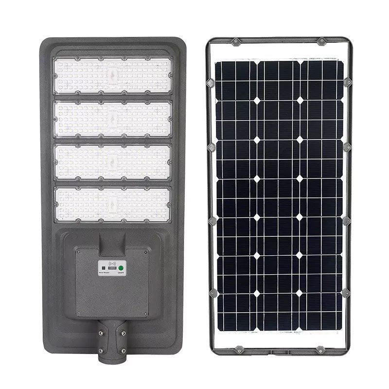 9000W Aluminum Frame All In One Solar Street /Parking Lights Motion Sensor, Dusk to Dawn 180000LM with Remote Control