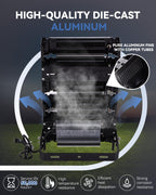 LED Stadium Flood Lights Hard Wire 300W Equivalent 48000LM Super Bright LED Arena Lights 85-305V IP66 Waterproof 6500K