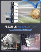 LED Stadium Flood Lights Hard Wire 300W Equivalent 48000LM Super Bright LED Arena Lights 85-305V IP66 Waterproof 6500K