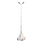 LumenX Twinko - Heavy Duty Mobile Solar Light Tower+2 11000W Fixture