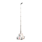 LumenX Twinko - Heavy Duty Mobile Solar Light Tower+2 11000W Fixture