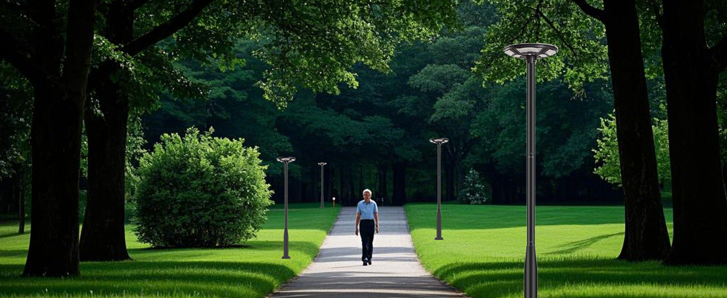 1500W Solar UFO Motion Sensor All in one Solar Garden Street Light With Remote Control