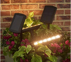 SmartYard Solar Light Bar Set of 2 65 Lumen With Remote Panel